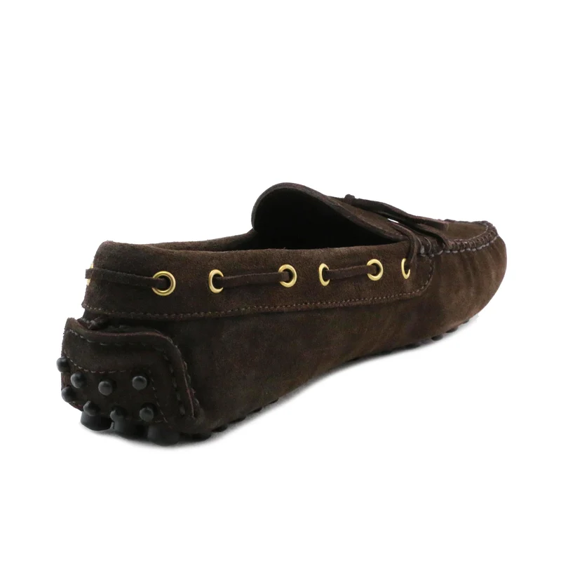 Mocasín serraje marrón C104F Castellano