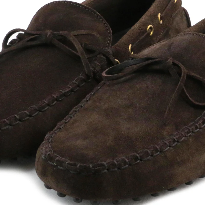 Mocasín serraje marrón C104F Castellano