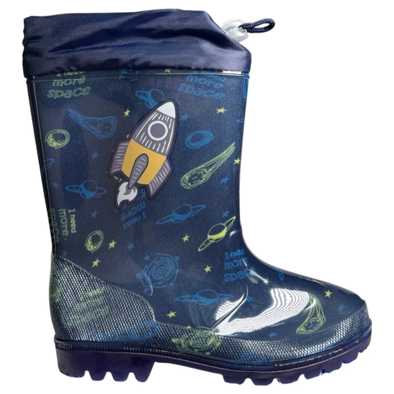 Botitas de Agua Bubble Kids Space C1535 Marino