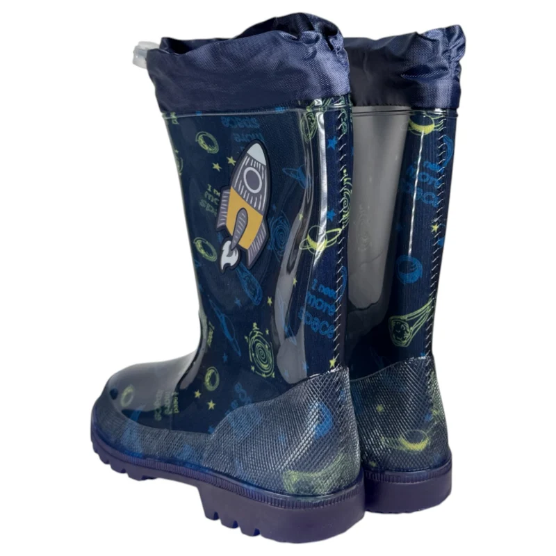 Botitas de Agua Bubble Kids Space C1535 Marino