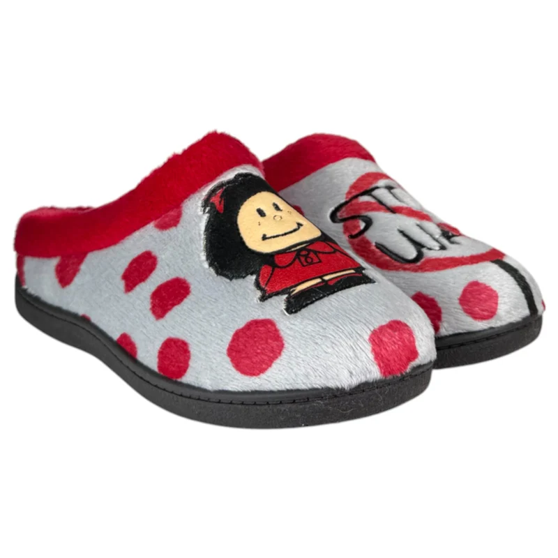 Zapatillas de Casa Plumaflex Maffy 12281 Rojo