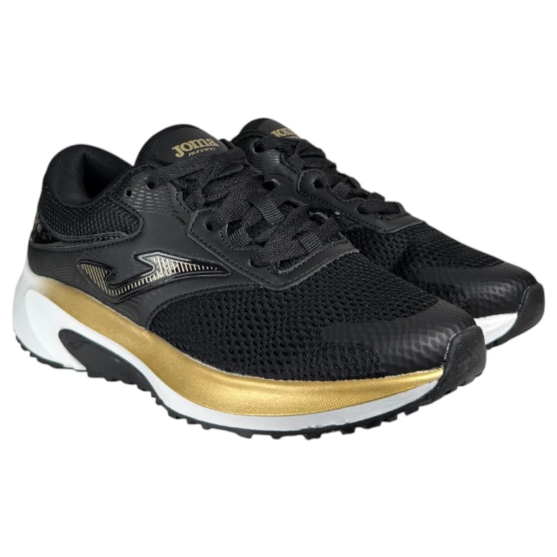 Zapatillas Joma Active Lady 2501 Negro Dorado