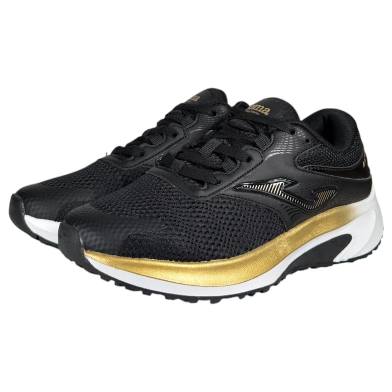 Zapatillas Joma Active Lady 2501 Negro Dorado