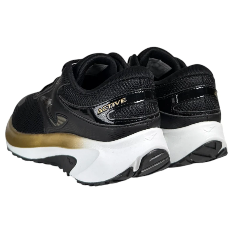 Zapatillas Joma Active Lady 2501 Negro Dorado