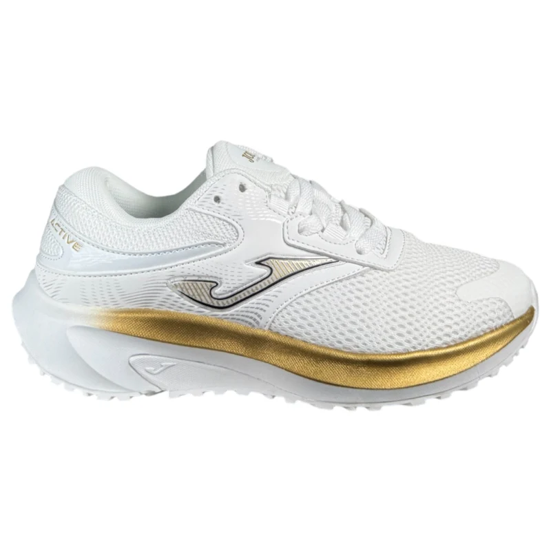 Zapatillas Joma Active Lady 2502 Blanco Oro
