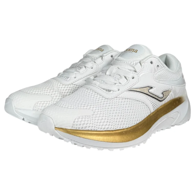 Zapatillas Joma Active Lady 2502 Blanco Oro