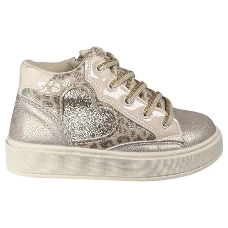 Botitas Deportivas Bubble Kids C1515 Platino