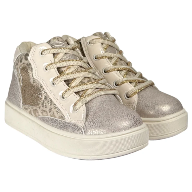 Botitas Deportivas Bubble Kids C1515 Platino