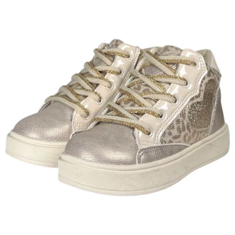 Botitas Deportivas Bubble Kids C1515 Platino