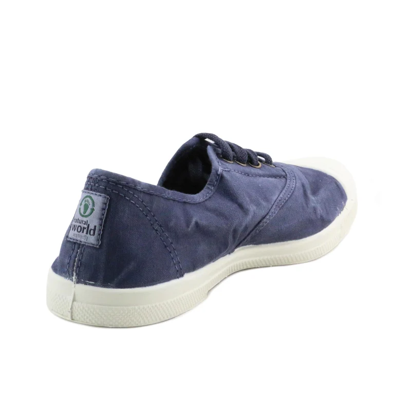 Zapatilla azul lavado LONA102 Natural World