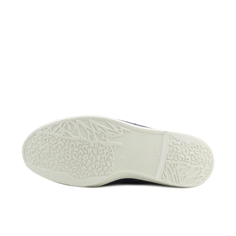 Zapatilla azul lavado LONA102 Natural World