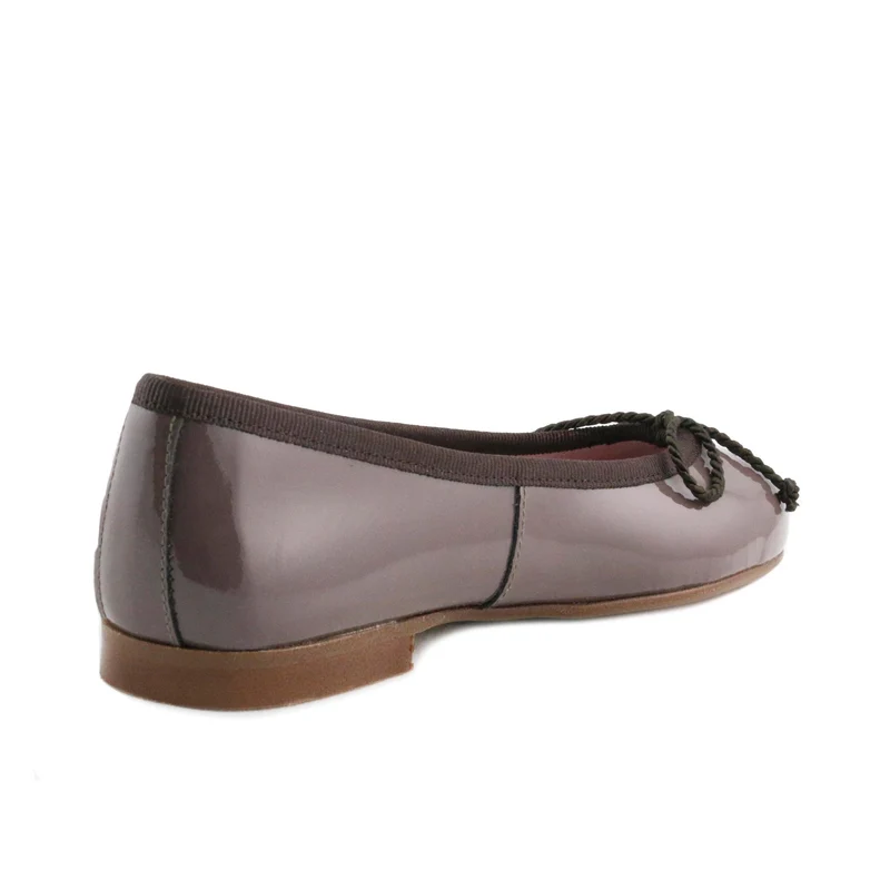 Bailarina charol marrón claro 5631 Eli