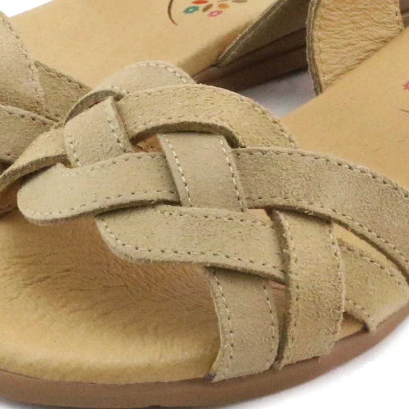 Sandalia camel 1041 Pepa & Cris