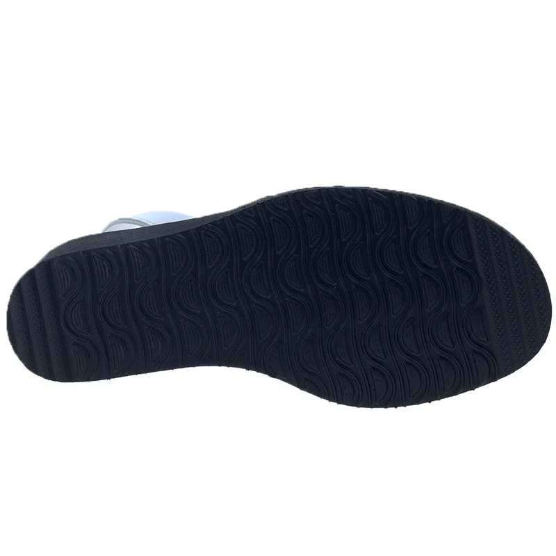 Sandalias Menorquinas Cuña Blanco
