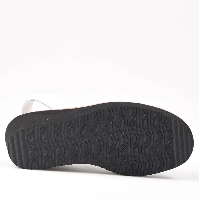 Sandalias Menorquinas Cuña Blanco