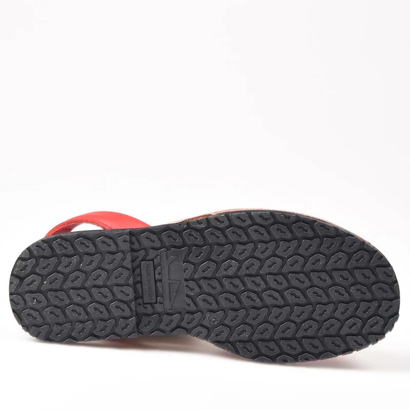 Sandalias Menorquinas Rojo
