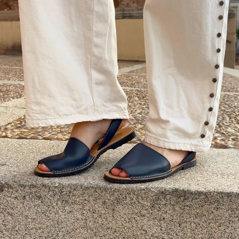 Sandalias Menorquinas Marino