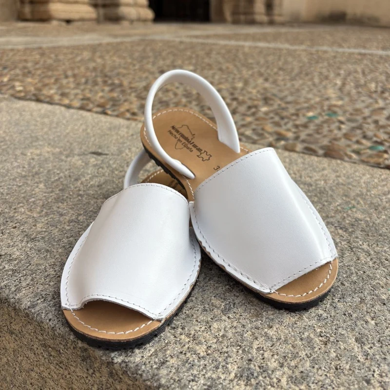 Sandalias Menorquinas Blanco