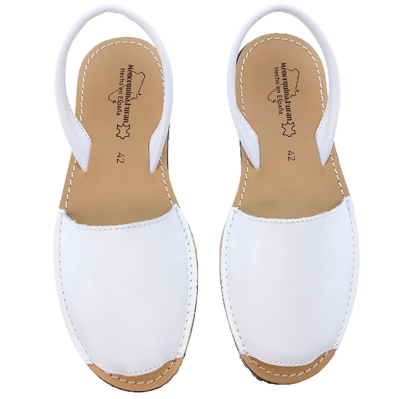 Sandalias Menorquinas Blanco