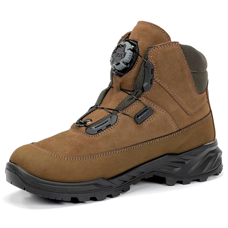Botas de montaña y trekking Unisex Chiruca Cares Boa 11 Bandeleta Gore-Tex Verdoso