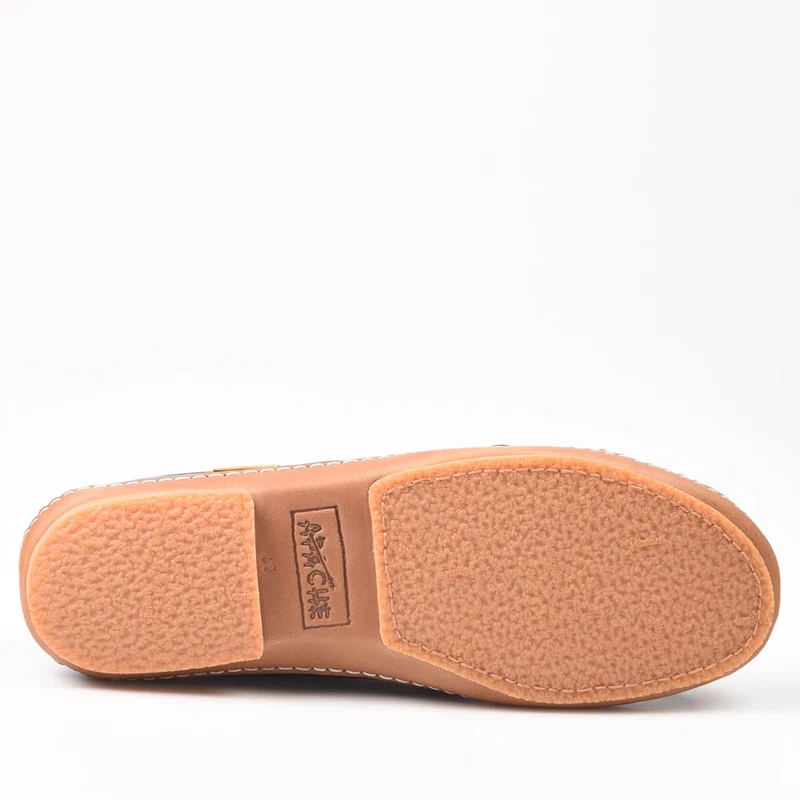 Zapatos Apache 414B Marino-Cuero Viejo