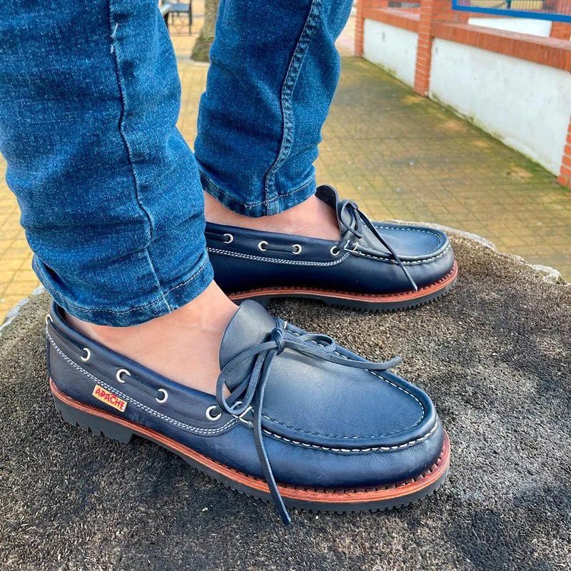Zapatos Apache 412 Marino