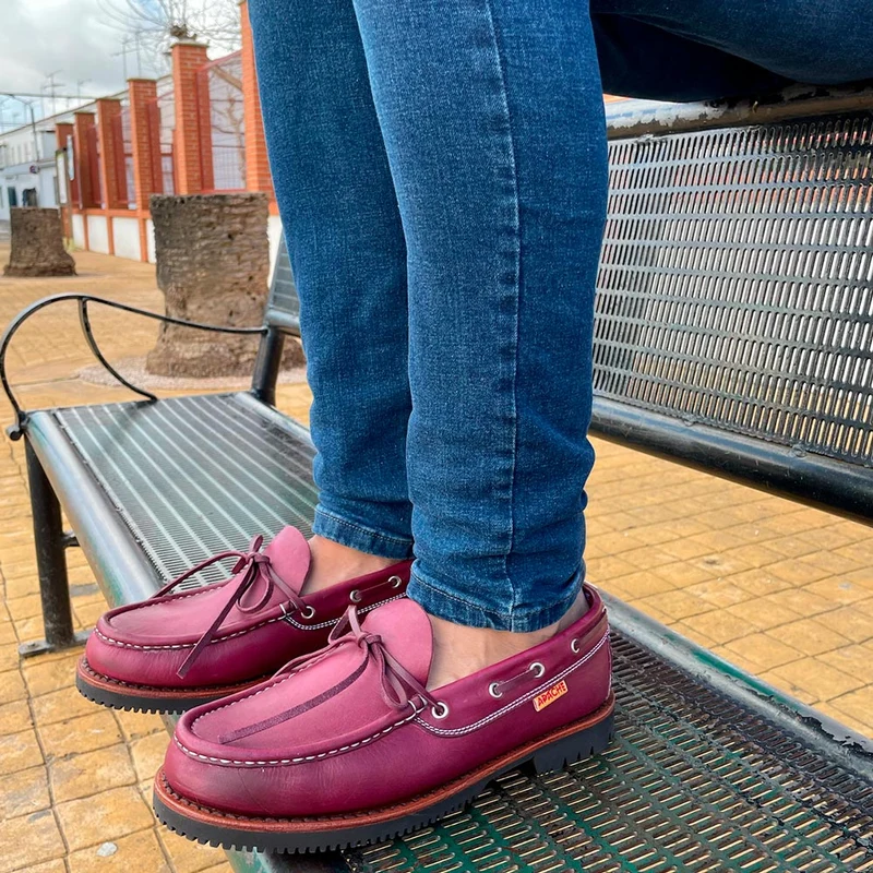 Zapatos Apache 412 Burdeos