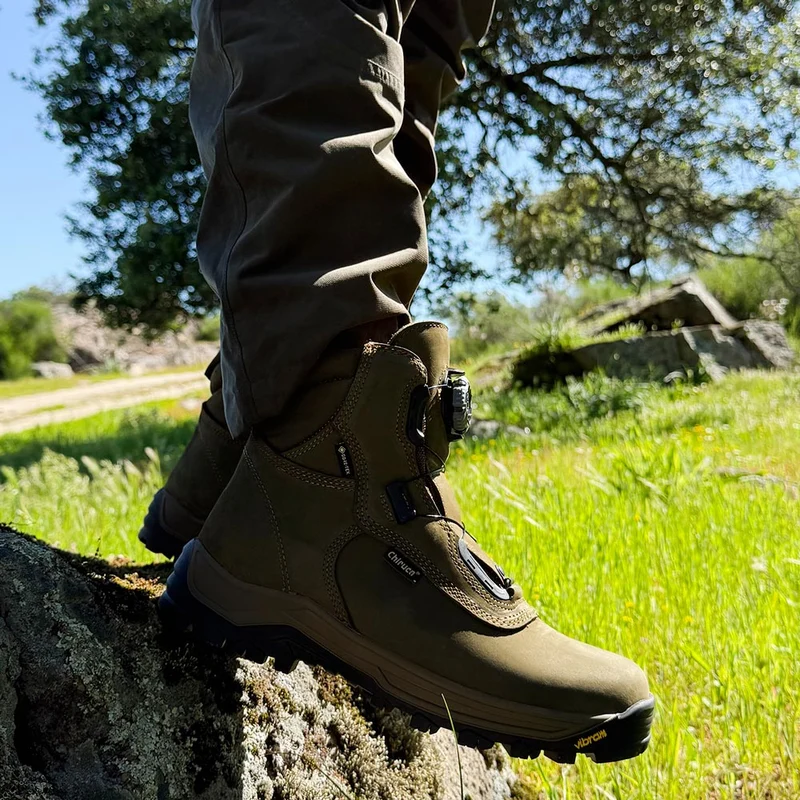 Botas de montaña y trekking Unisex Chiruca Boxer Boa 01 Gore-Tex Verde