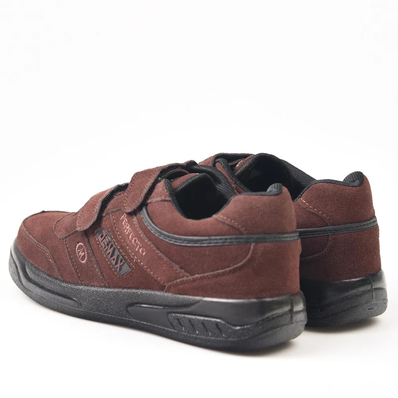 Zapatillas Demax Marrón Velcro