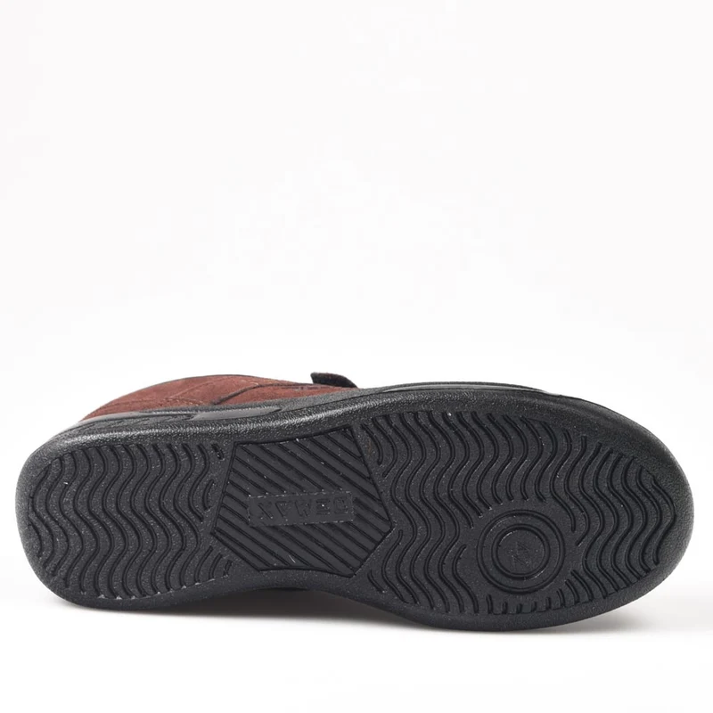 Zapatillas Demax Marrón Velcro
