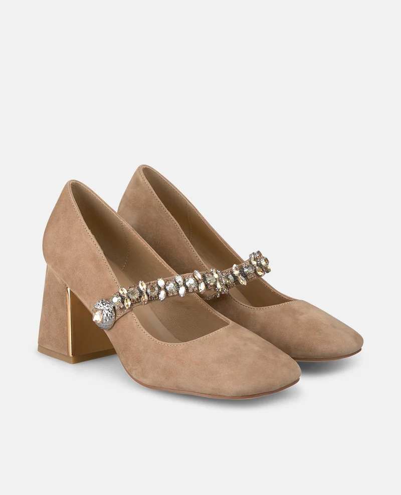 ZAPATO TACÓN ALTO PEDRERÍA