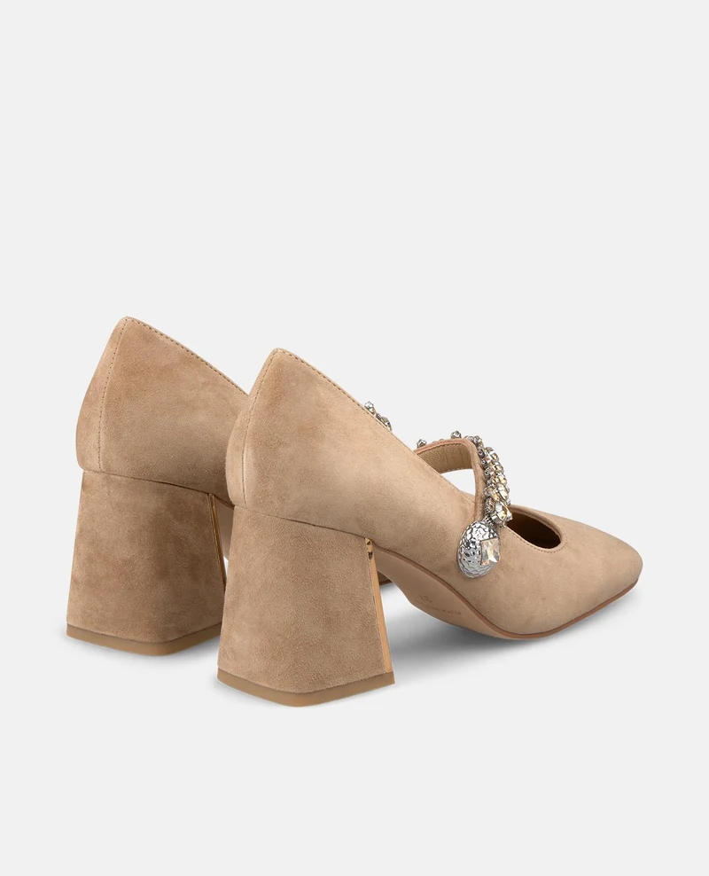 ZAPATO TACÓN ALTO PEDRERÍA