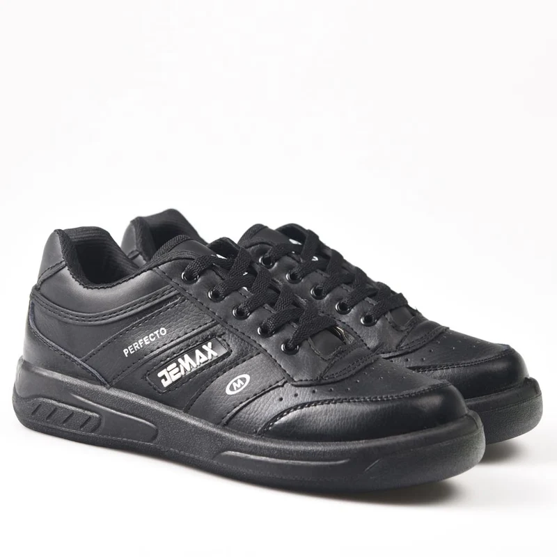 Zapatillas Demax Negro Cordones
