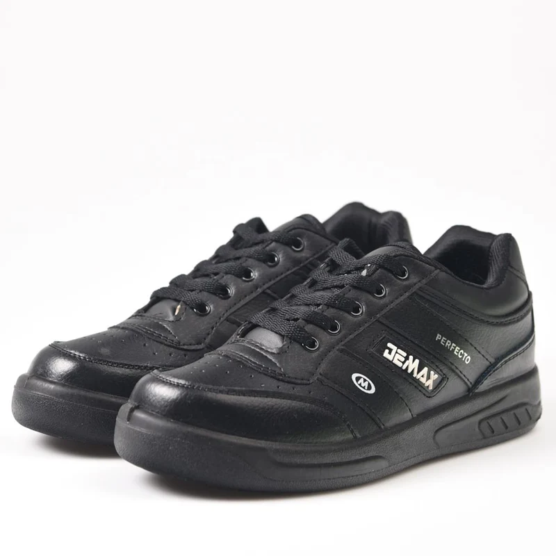 Zapatillas Demax Negro Cordones