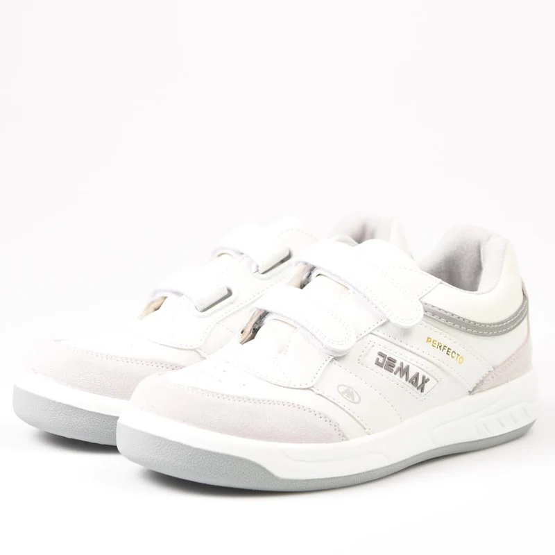 Zapatillas Demax Blanco Velcro