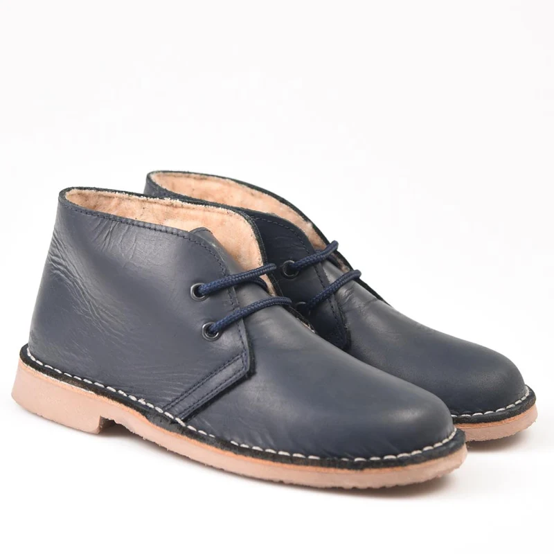Botas Pisamierdas Pull Marino Borreguito