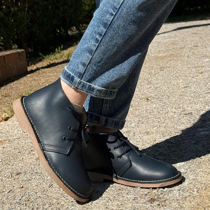Botas Pisamierdas Pull Marino Borreguito