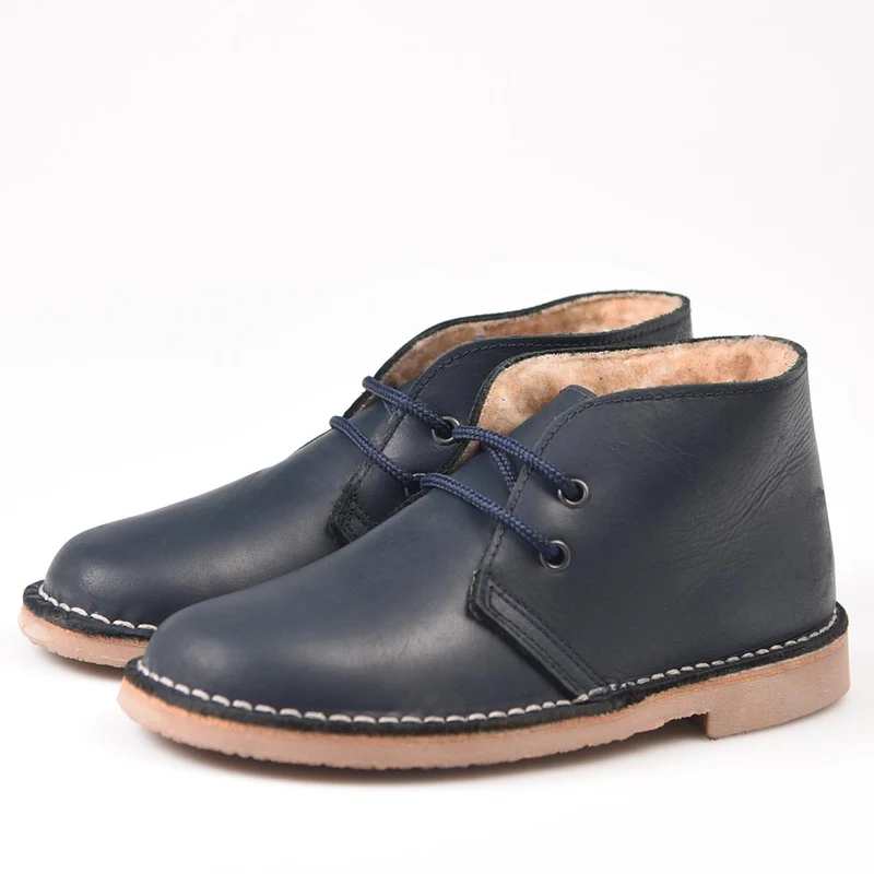 Botas Pisamierdas Pull Marino Borreguito