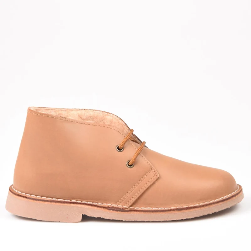 Botas Pisamierdas Pull Camel Borreguito