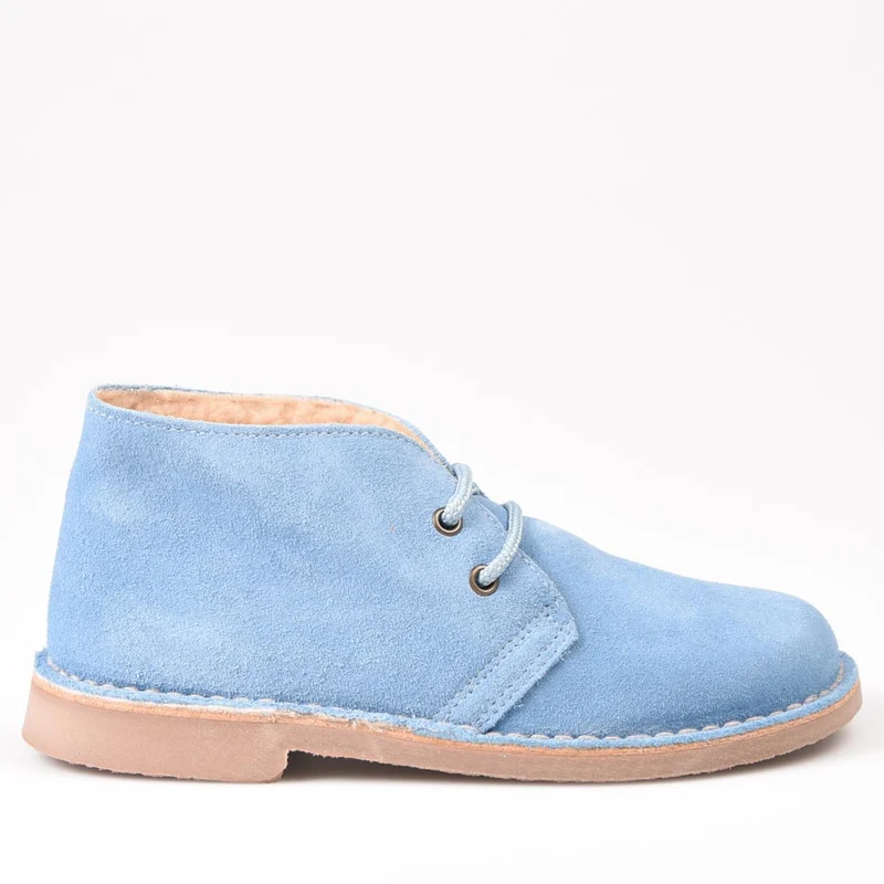 Botas Pisamierdas Celeste Borreguito