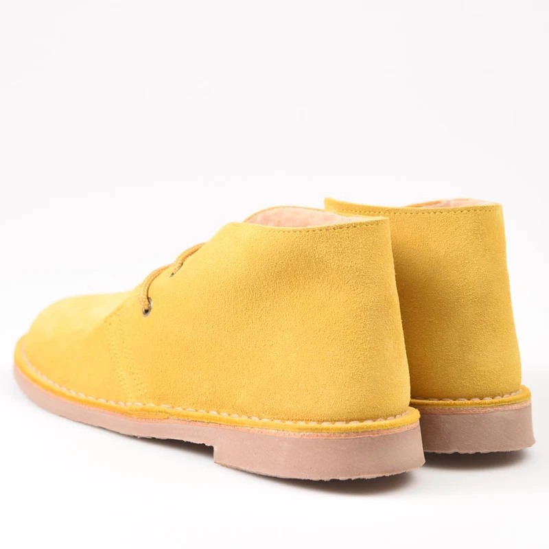 Botas Pisamierdas Amarillo Borreguito