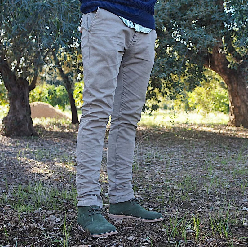 Botas Pisamierdas Verde Borreguito