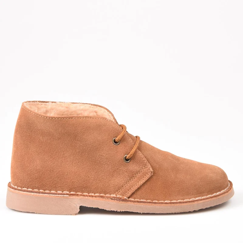 Botas Pisamierdas Camel Borreguito