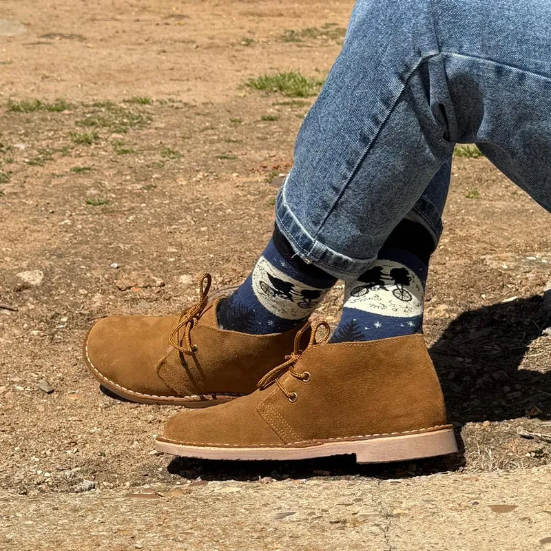 Botas Pisamierdas Camel Borreguito