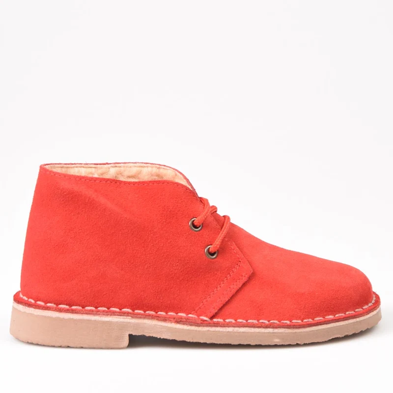 Botas Pisamierdas Rojo Borreguito