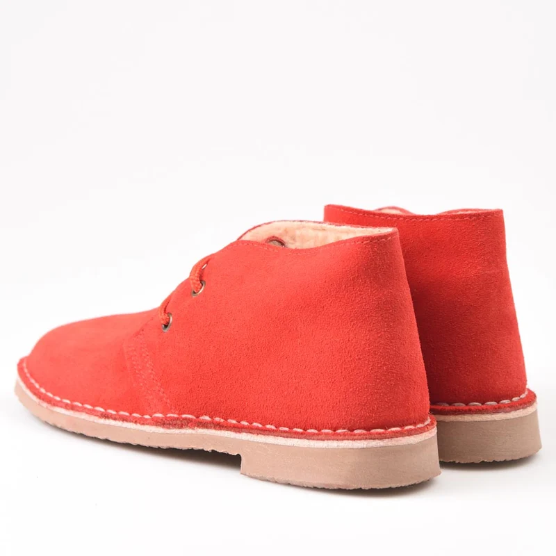 Botas Pisamierdas Rojo Borreguito