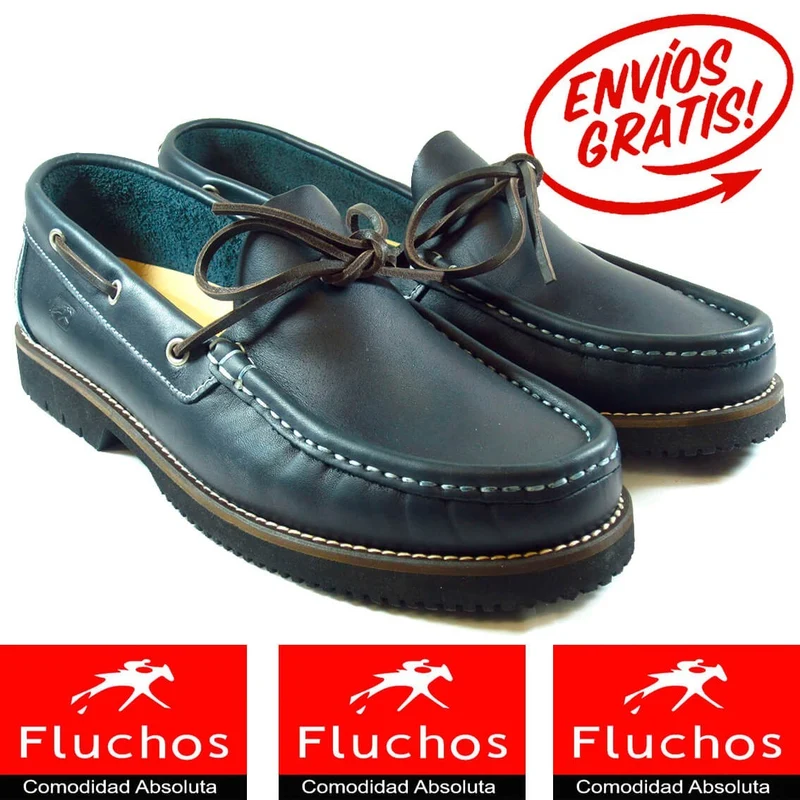 Zapatos Náuticos Fluchos 156 Marino
