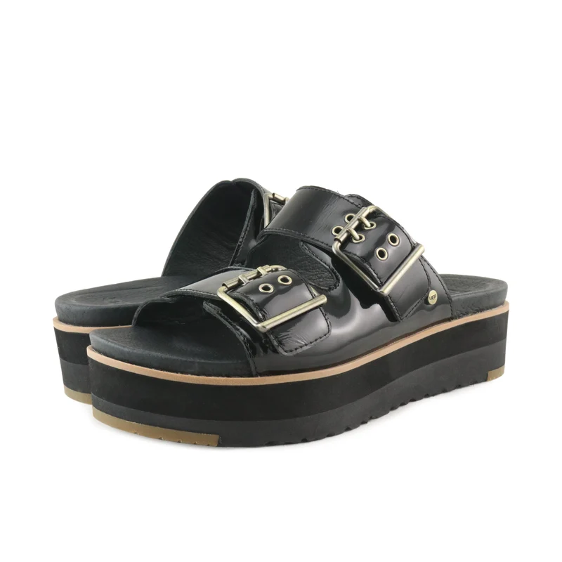 Zueco charol negro CAMMIE UGG