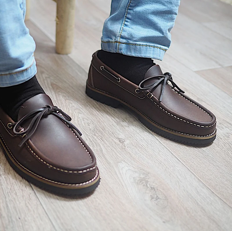 Zapatos Náuticos Fluchos 156 Marrón