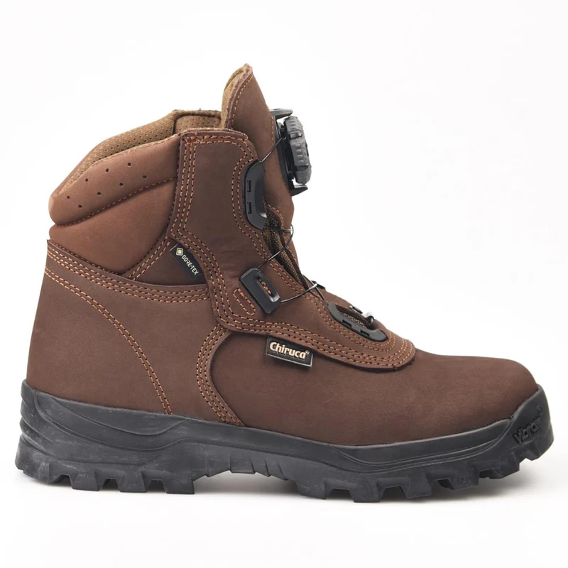 Botas de montaña y trekking Hombre Chiruca Boxer Boa 12 Gore-Tex Marrón
